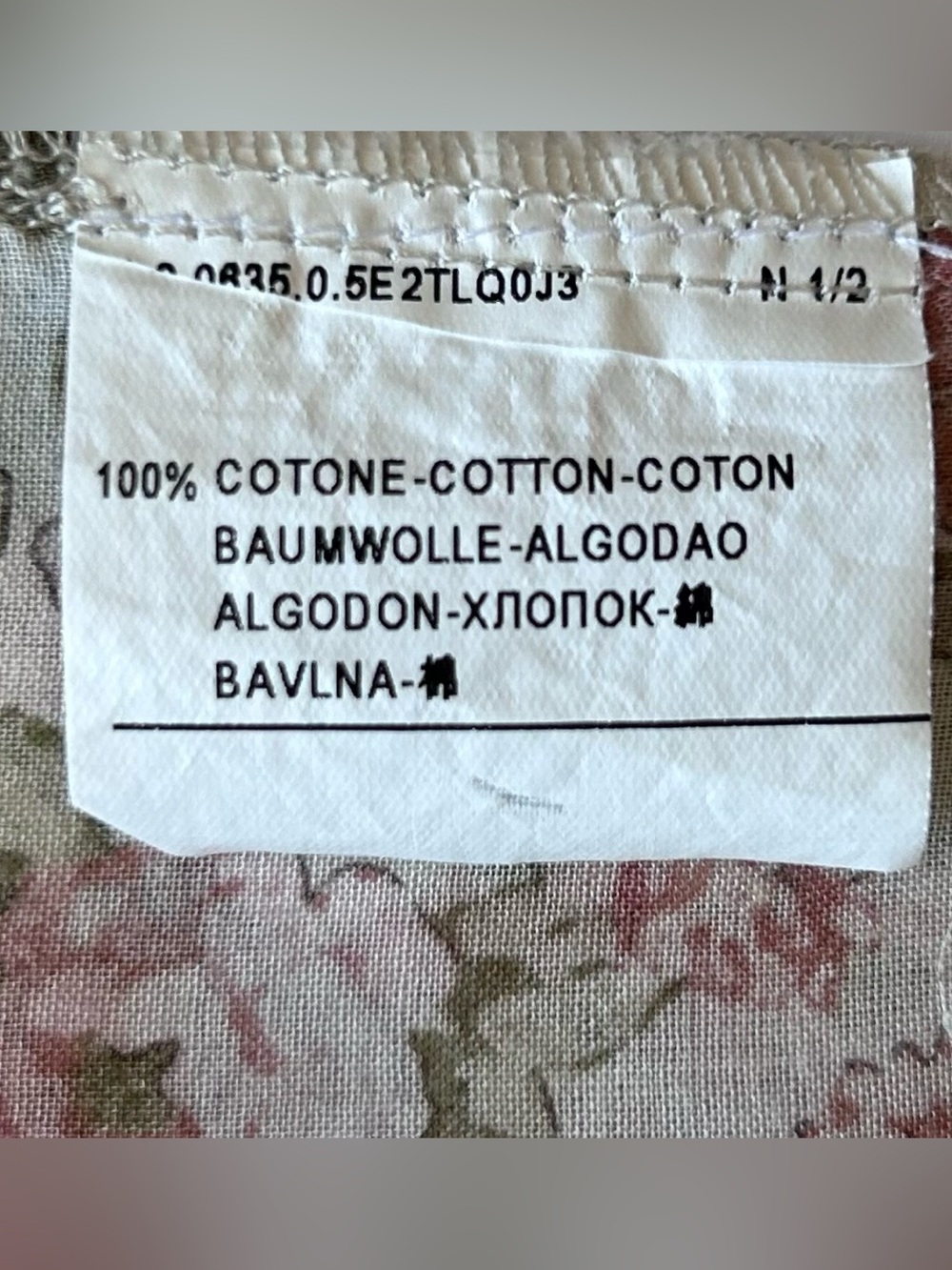 United Colors of Benetton Floral Sleeveless Blouse Button Cottagecore Medium - Picture 4 of 8
